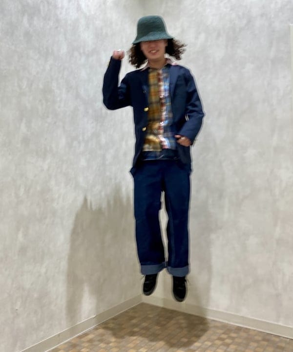 りくっしーさんの「BEAMS WOMEN｜3B Blazer Combat Wool」を使ったコーディネート