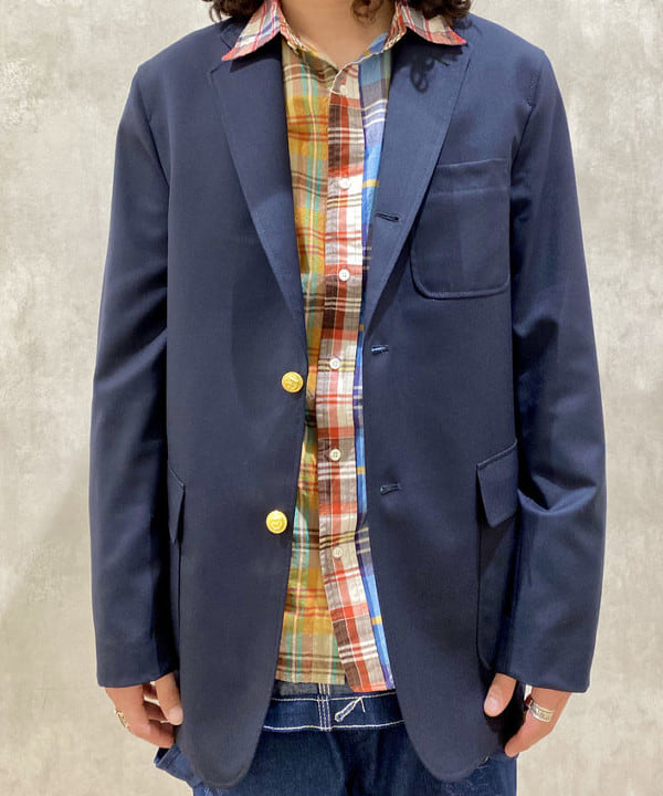 りくっしーさんの「BEAMS WOMEN｜3B Blazer Combat Wool」を使ったコーディネート