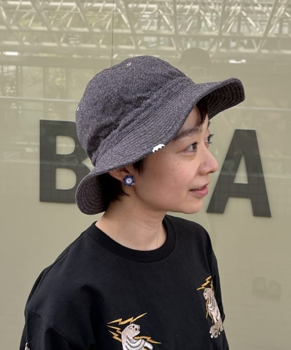 矢野(青木)優香さんの「BEAMS WOMEN｜maturely / Lawn Layard Stitch Skirt」を使ったコーディネート