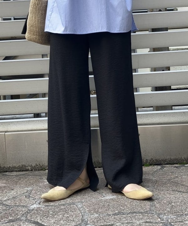 中川　ゆららさんの「BEAMS WOMEN｜VIOLAd’ORO / MIRO アバカメッシュ ポシェット」を使ったコーディネート