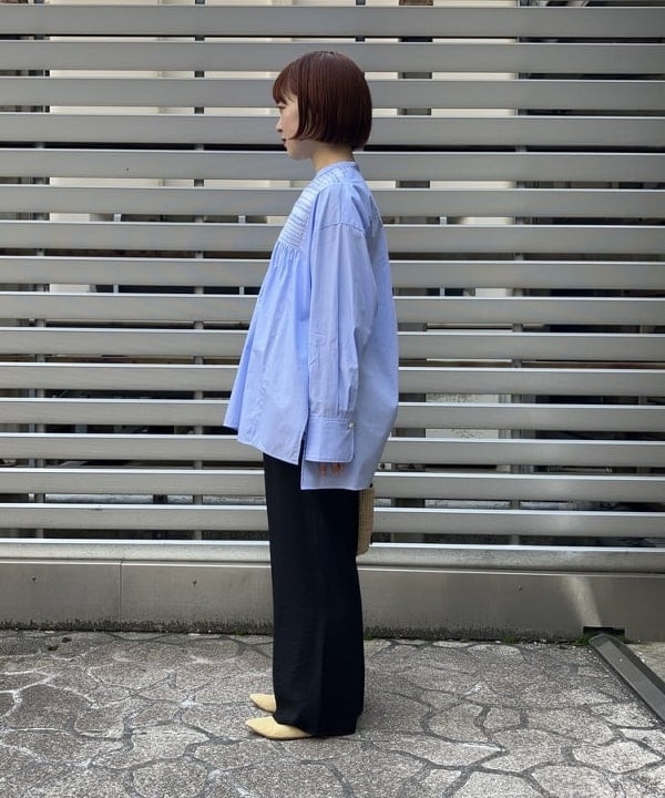 中川　ゆららさんの「BEAMS WOMEN｜VIOLAd’ORO / MIRO アバカメッシュ ポシェット」を使ったコーディネート