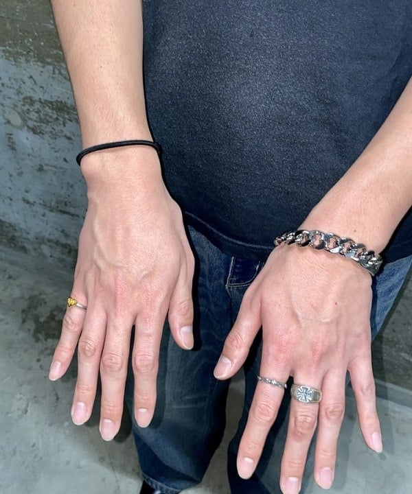 りゅうりゅうさんの「BEAMS WOMEN｜BEAMS / リネン ベレー▲」を使ったコーディネート