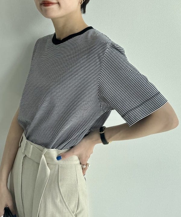 SANOさんの「BEAMS WOMEN｜SLOANE / コットン天竺  Tシャツ」を使ったコーディネート