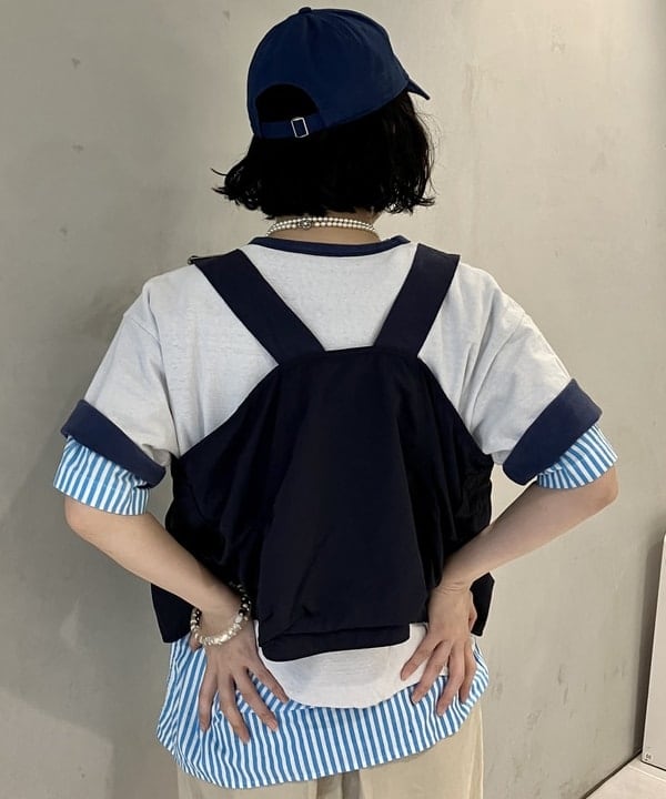 小原 もこさんの「BEAMS WOMEN｜XS BAGGAGE &times; BEAMS / 別注 One Shoulder Bag」を使ったコーディネート
