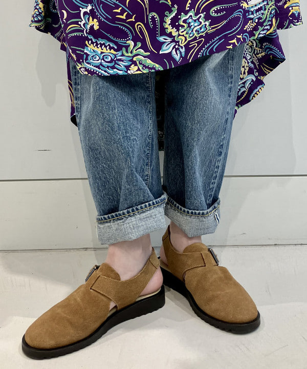 小原 もこさんの「BEAMS WOMEN｜WAREHOUSE & CO. / 別注 ステンシル13 Tシャツ」を使ったコーディネート