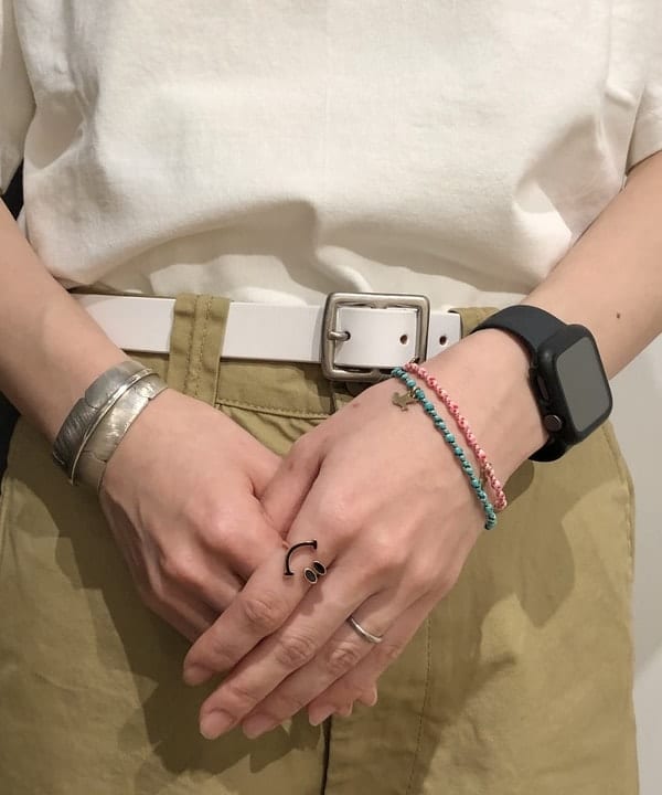 おはぎ(萩原)さんの「BEAMS WOMEN｜ボーイ ベーシック Tシャツ」を使ったコーディネート