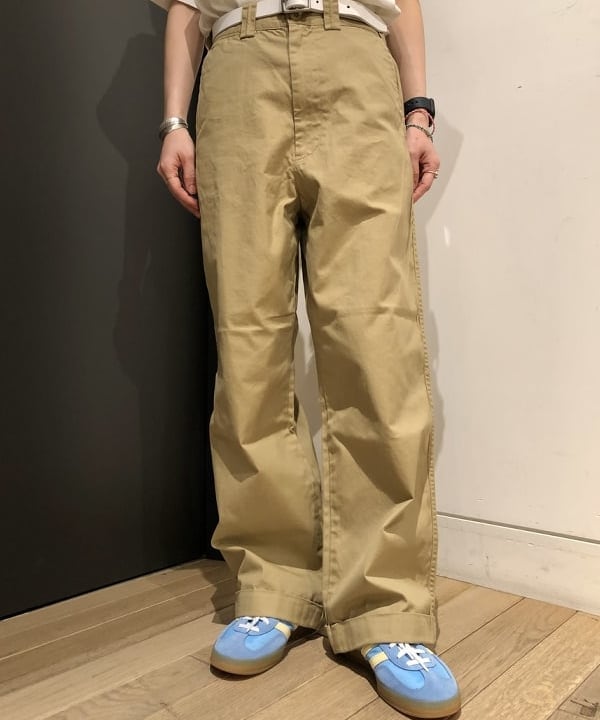 おはぎ(萩原)さんの「BEAMS WOMEN｜ボーイ ベーシック Tシャツ」を使ったコーディネート