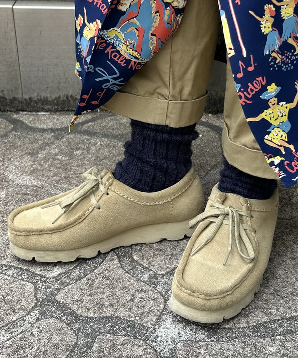 まつむさんの「BEAMS WOMEN｜CLARKS ORIGINALS / Wallabee Boot GTX 23SS」を使ったコーディネート