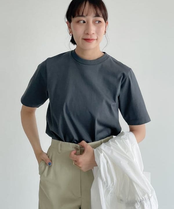cammyさんの「BEAMS WOMEN｜Demi-Luxe BEAMS / セミワイド ストレート パンツ」を使ったコーディネート