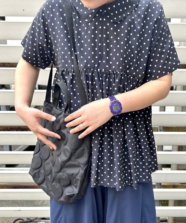Kyooka Sayakaさんの「BEAMS WOMEN｜【別注】BAG'n'NOUN / ドット バッグ」を使ったコーディネート