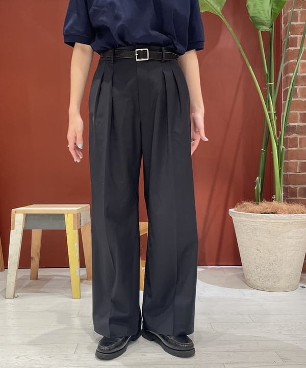 サカサイスズカさんの「BEAMS WOMEN｜BEAMS BOY / 25mm WASH ベルト」を使ったコーディネート