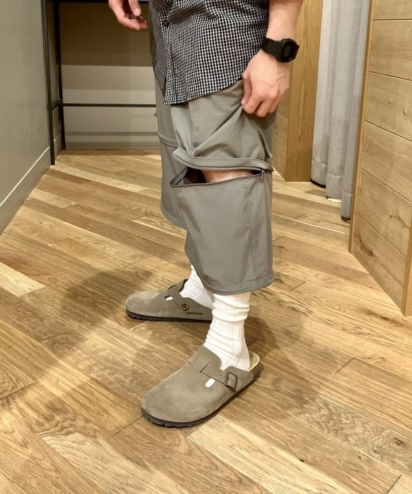 くりちゃんさんの「BEAMS WOMEN｜BEAMS / コンバーチブル カーゴパンツ」を使ったコーディネート