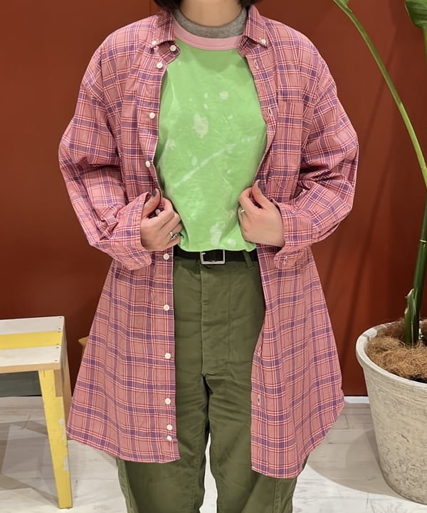 クロサワさんの「BEAMS WOMEN｜ボーイ ベーシック Tシャツ」を使ったコーディネート