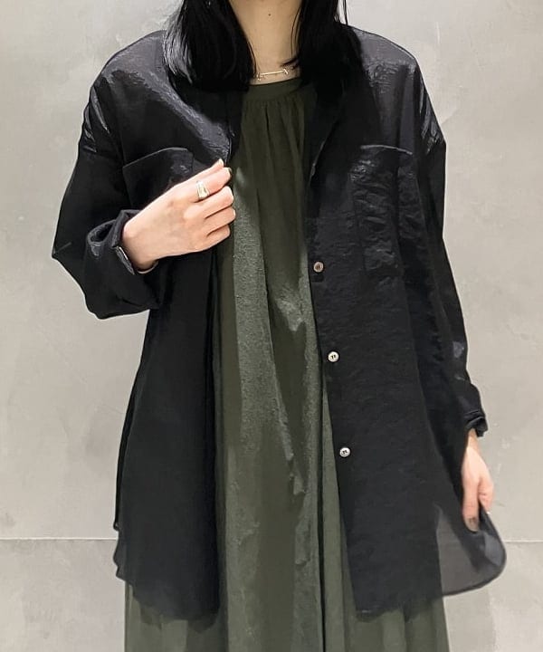 OSUMIさんの「BEAMS WOMEN｜AK+1 / シアーシャツ」を使ったコーディネート