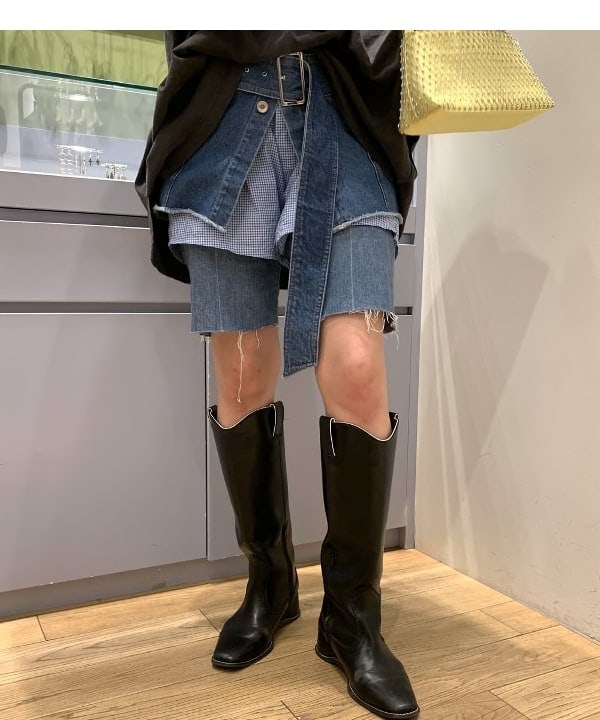 れいなさんの「BEAMS WOMEN｜GOOD ROCK SPEED / 別注 BAND BIG Tシャツ」を使ったコーディネート