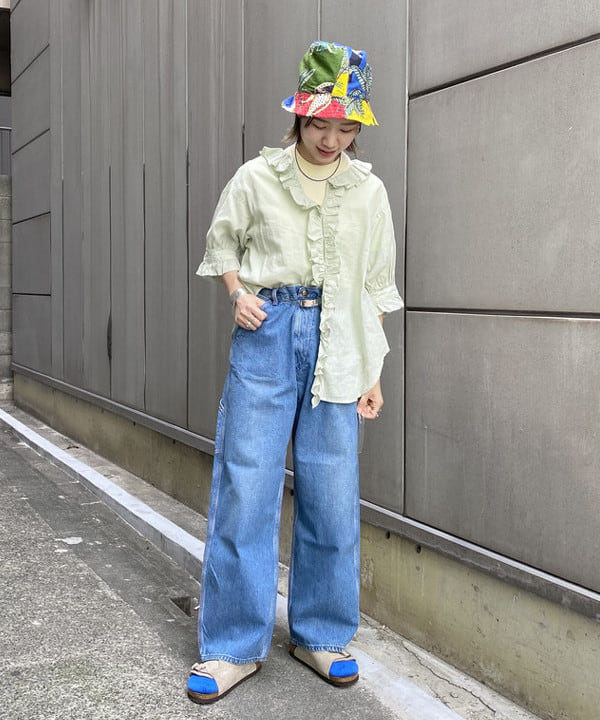 Kaoru Sakumaさんの「BEAMS WOMEN｜ボーイ ベーシック Tシャツ」を使ったコーディネート