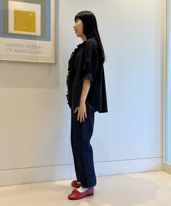 ミナミマリコさんの「BEAMS WOMEN｜BEAMS BOY / ミリタリー リブ ロングソックス」を使ったコーディネート
