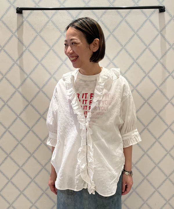 つぼさんの「BEAMS WOMEN｜orSlow / 別注 Monroe Pants Special」を使ったコーディネート