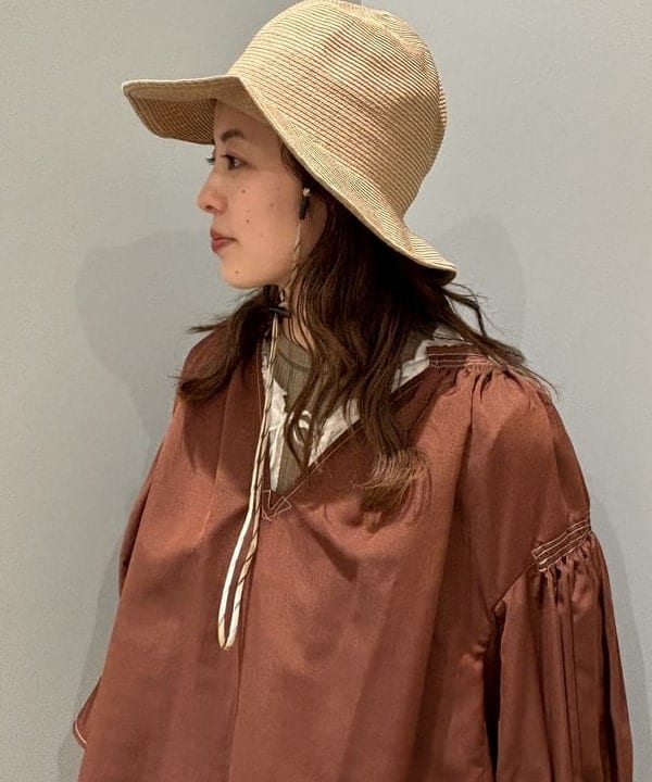 サワイさんの「BEAMS WOMEN｜BEAMS BOY / ランダム リブ クルーネック ショートスリーブ」を使ったコーディネート