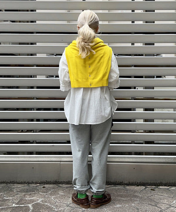 ナツハさんの「BEAMS WOMEN｜BEAMS BOY / イレギュラー バンダナ バッグ」を使ったコーディネート