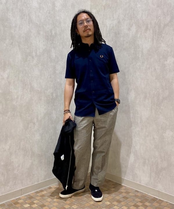 矢部 滋之さんの「BEAMS WOMEN｜BEAMS / リネン シングルライダース ジャケット」を使ったコーディネート