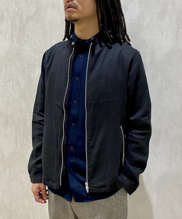 矢部 滋之さんの「BEAMS WOMEN｜BEAMS / リネン シングルライダース ジャケット」を使ったコーディネート