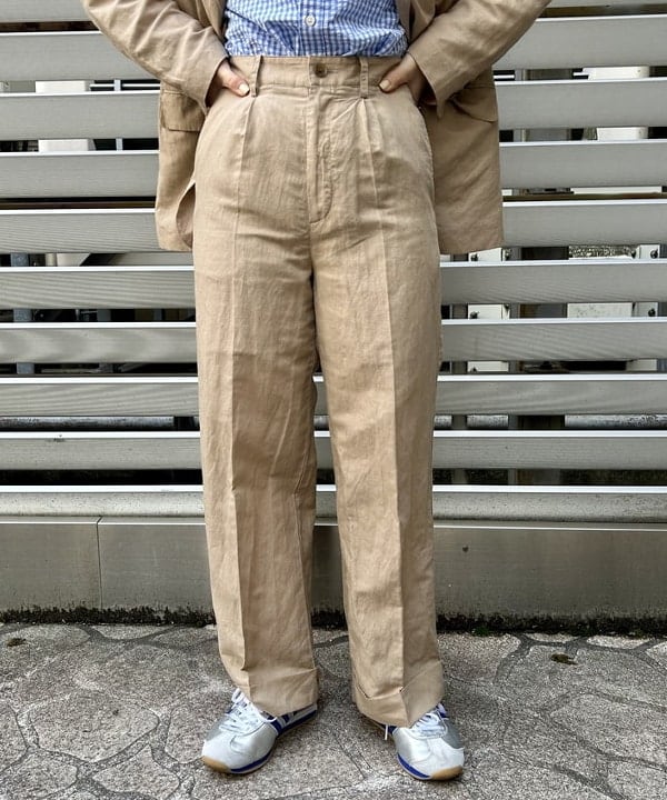 ナツハさんの「BEAMS WOMEN｜BEAMS BOY / ポリエステル レーヨン リネン 3ボタン ジャケット」を使ったコーディネート