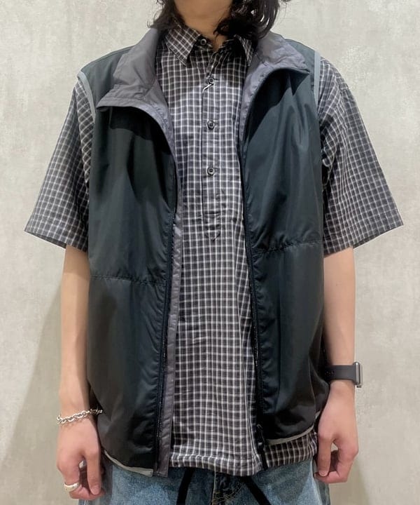 トラ吉さんの「BEAMS WOMEN｜BEAMS / ダブルポケット ベスト」を使ったコーディネート