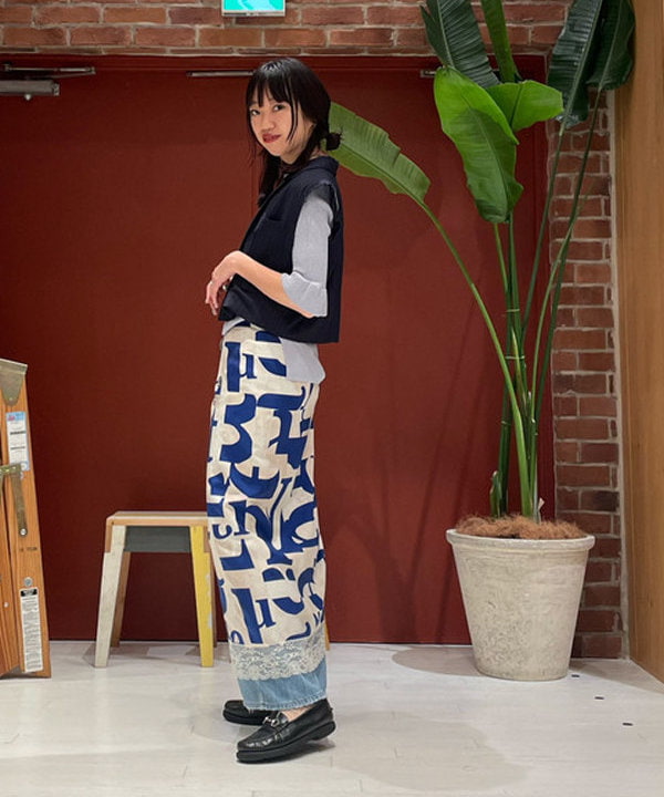サカサイスズカさんの「BEAMS WOMEN｜maturely / Rame Frill Rib 5Sleeves」を使ったコーディネート
