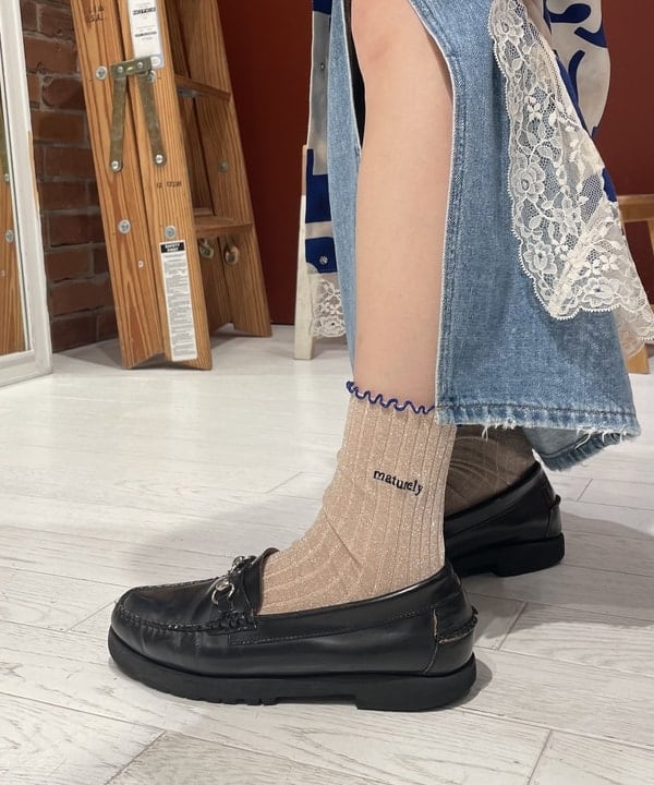 サカサイスズカさんの「BEAMS WOMEN｜maturely / Rame Frill Rib 5Sleeves」を使ったコーディネート
