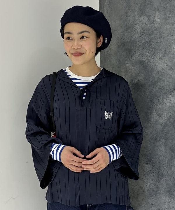 葵さんの「BEAMS WOMEN｜BEAMS BOY / フライス 1cm ボーダー」を使ったコーディネート