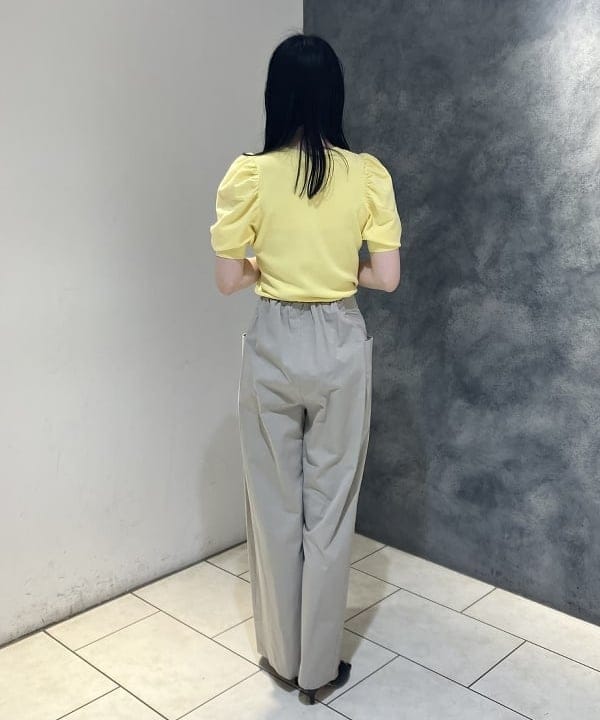 OSUMIさんの「BEAMS WOMEN｜Demi-Luxe BEAMS / パフスリーブ プルオーバー」を使ったコーディネート