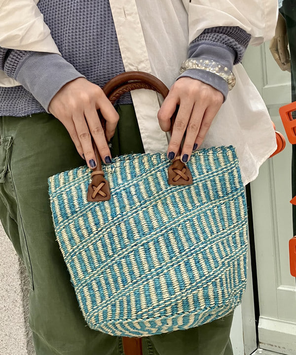 小原 もこさんの「BEAMS WOMEN｜コットン サーマル クルーネック ロングスリーブ Tシャツ」を使ったコーディネート