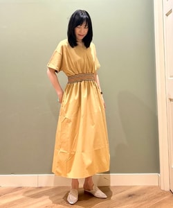 BEAMS HEART（ビームス ハート）スモッキング刺繍 ワンピース