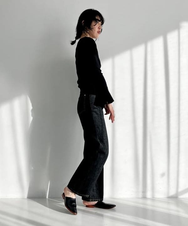 kigoさんの「BEAMS WOMEN｜EFFE BEAMS / フレアカフス プルオーバーニット」を使ったコーディネート