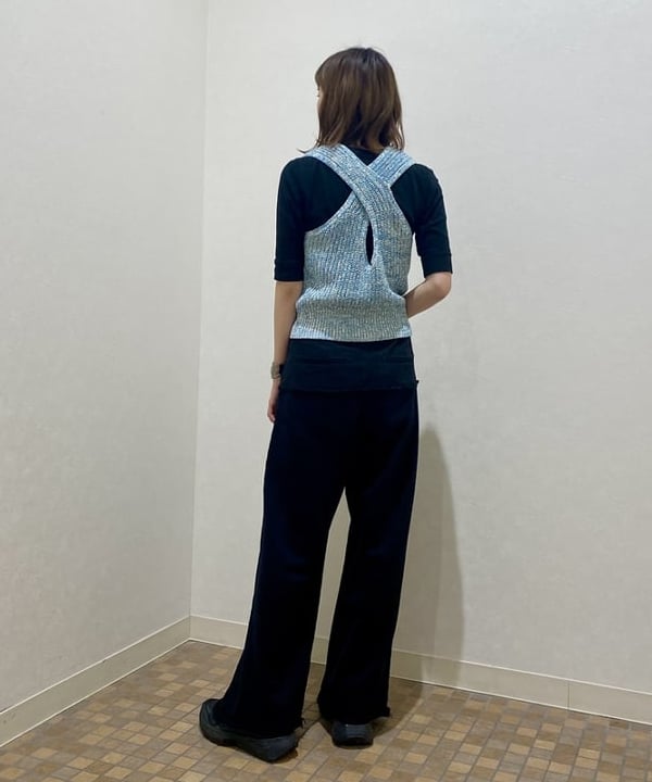 はやしあかねさんの「BEAMS WOMEN｜Ray BEAMS / ミックス バック クロス ベスト」を使ったコーディネート