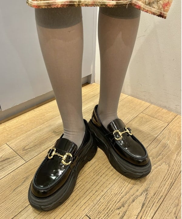 キホさんの「BEAMS WOMEN｜テレコ リブ クルーネック トップス」を使ったコーディネート