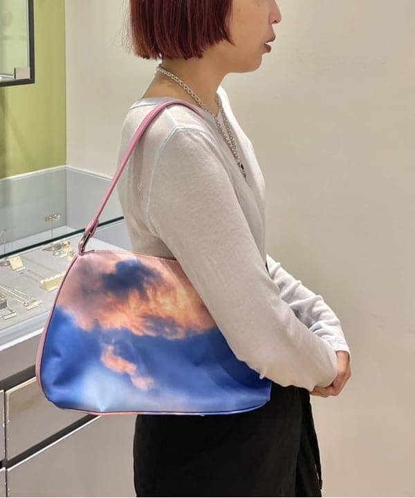 キホさんの「BEAMS WOMEN｜テレコ リブ クルーネック トップス」を使ったコーディネート