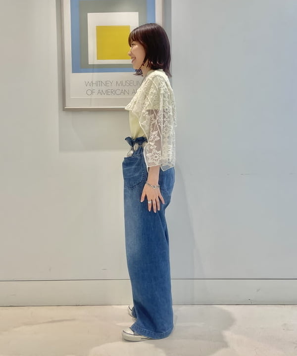 SHINAGAWAさんの「BEAMS WOMEN｜ボーイ ベーシック Tシャツ」を使ったコーディネート