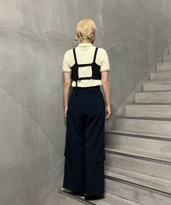 シマダリツコさんの「BEAMS WOMEN｜Ray BEAMS / ベルテッド ビスチェ」を使ったコーディネート
