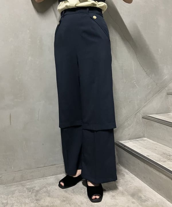 シマダリツコさんの「BEAMS WOMEN｜Ray BEAMS / ベルテッド ビスチェ」を使ったコーディネート