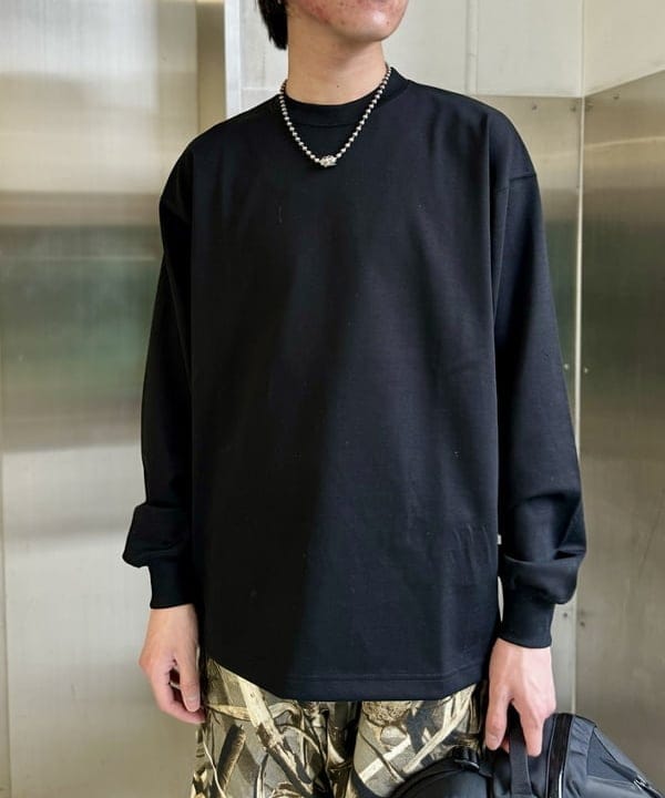 Ryohei Takataさんの「BEAMS WOMEN｜BEAMS / 天竺 ロングスリーブ Tシャツ」を使ったコーディネート