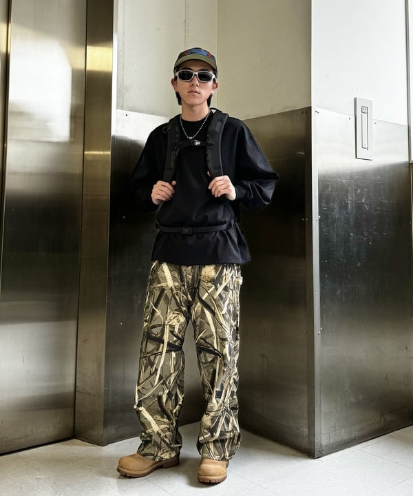 Ryohei Takataさんの「BEAMS WOMEN｜BEAMS / 天竺 ロングスリーブ Tシャツ」を使ったコーディネート