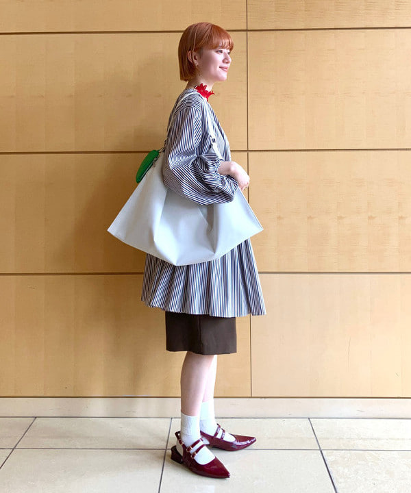 Hazukiさんの「BEAMS WOMEN｜丸胴 テレコ タンクトップ」を使ったコーディネート