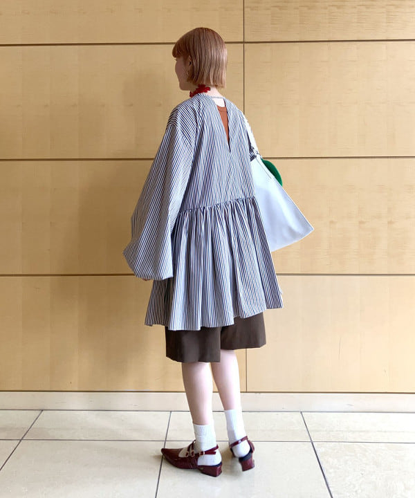 Hazukiさんの「BEAMS WOMEN｜丸胴 テレコ タンクトップ」を使ったコーディネート