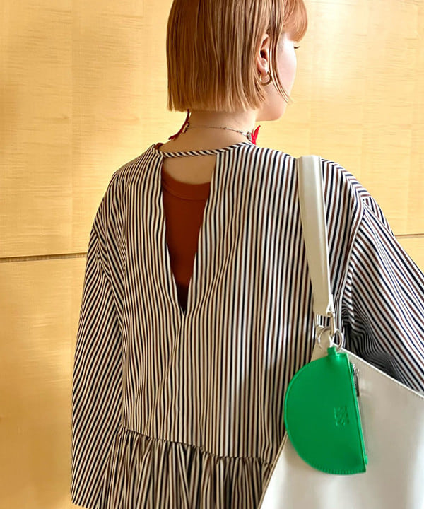 Hazukiさんの「BEAMS WOMEN｜丸胴 テレコ タンクトップ」を使ったコーディネート