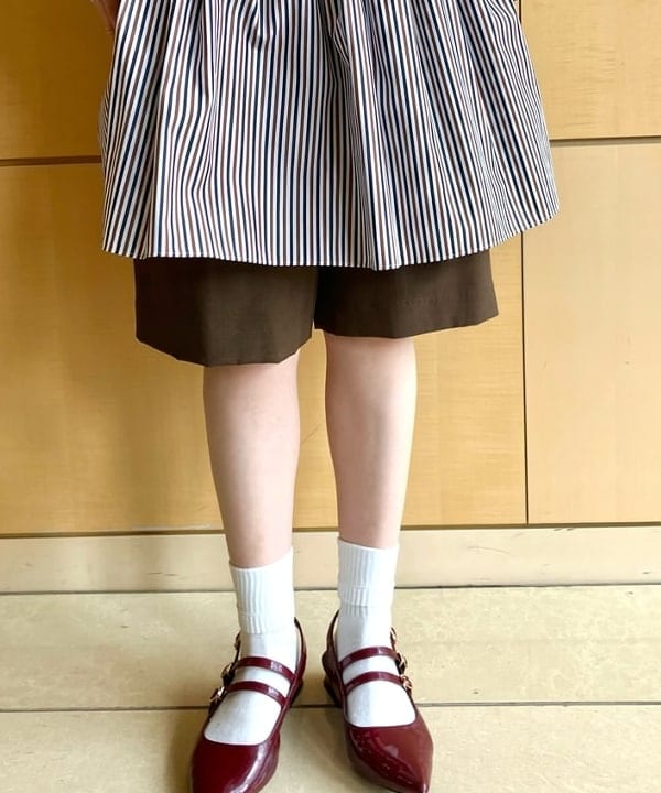 Hazukiさんの「BEAMS WOMEN｜丸胴 テレコ タンクトップ」を使ったコーディネート