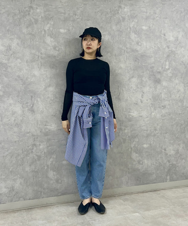 西村 章代さんの「BEAMS WOMEN｜KIJIMA TAKAYUKI / キャンバス 6パネル キャップ」を使ったコーディネート