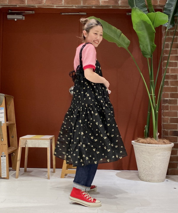 優意さんの「BEAMS WOMEN｜orSlow × BEAMS BOY / 別注 No.8 RIDGID DENIM」を使ったコーディネート