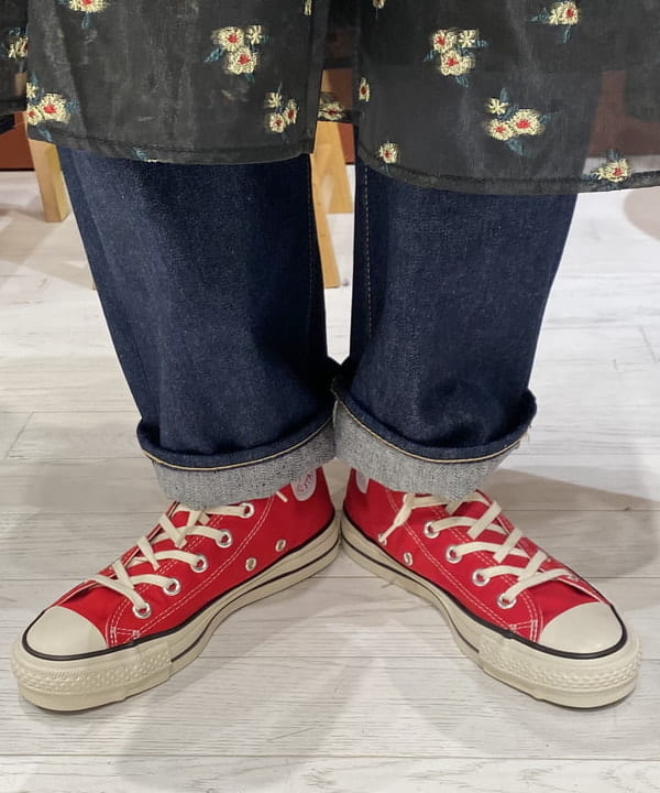 優意さんの「BEAMS WOMEN｜orSlow × BEAMS BOY / 別注 No.8 RIDGID DENIM」を使ったコーディネート